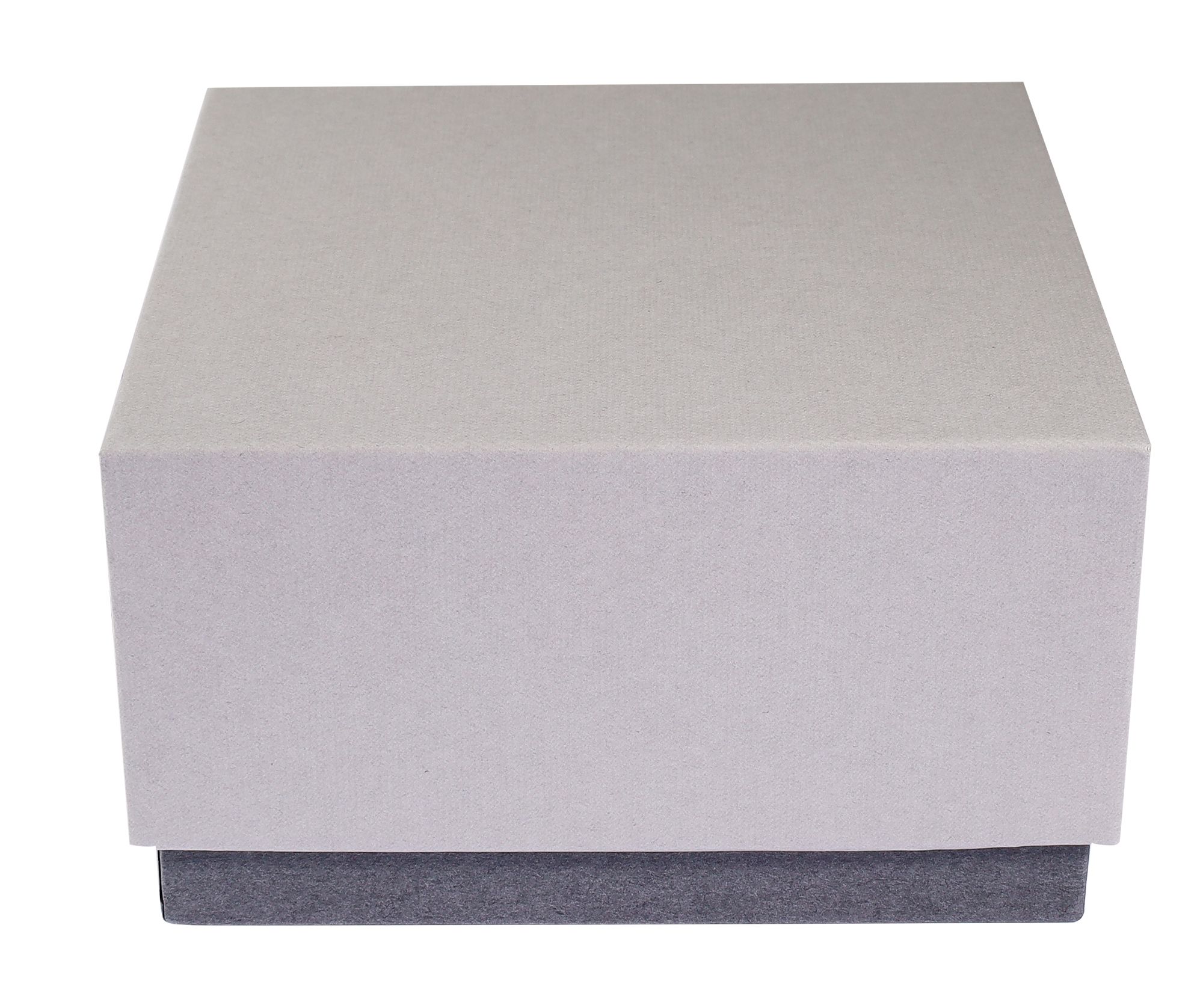 Schmuckboxen aus Pappe, VE 6, grau, 9 x 9 x 5 cm