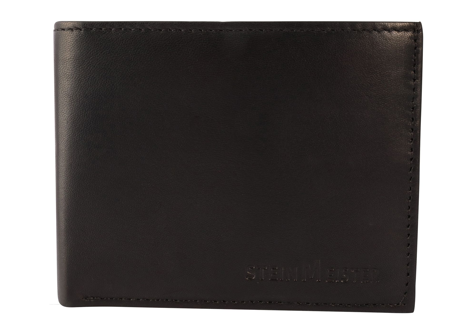 SteinMeister Herren Geldbörse aus Echtleder. Format 12 x 9 cm.