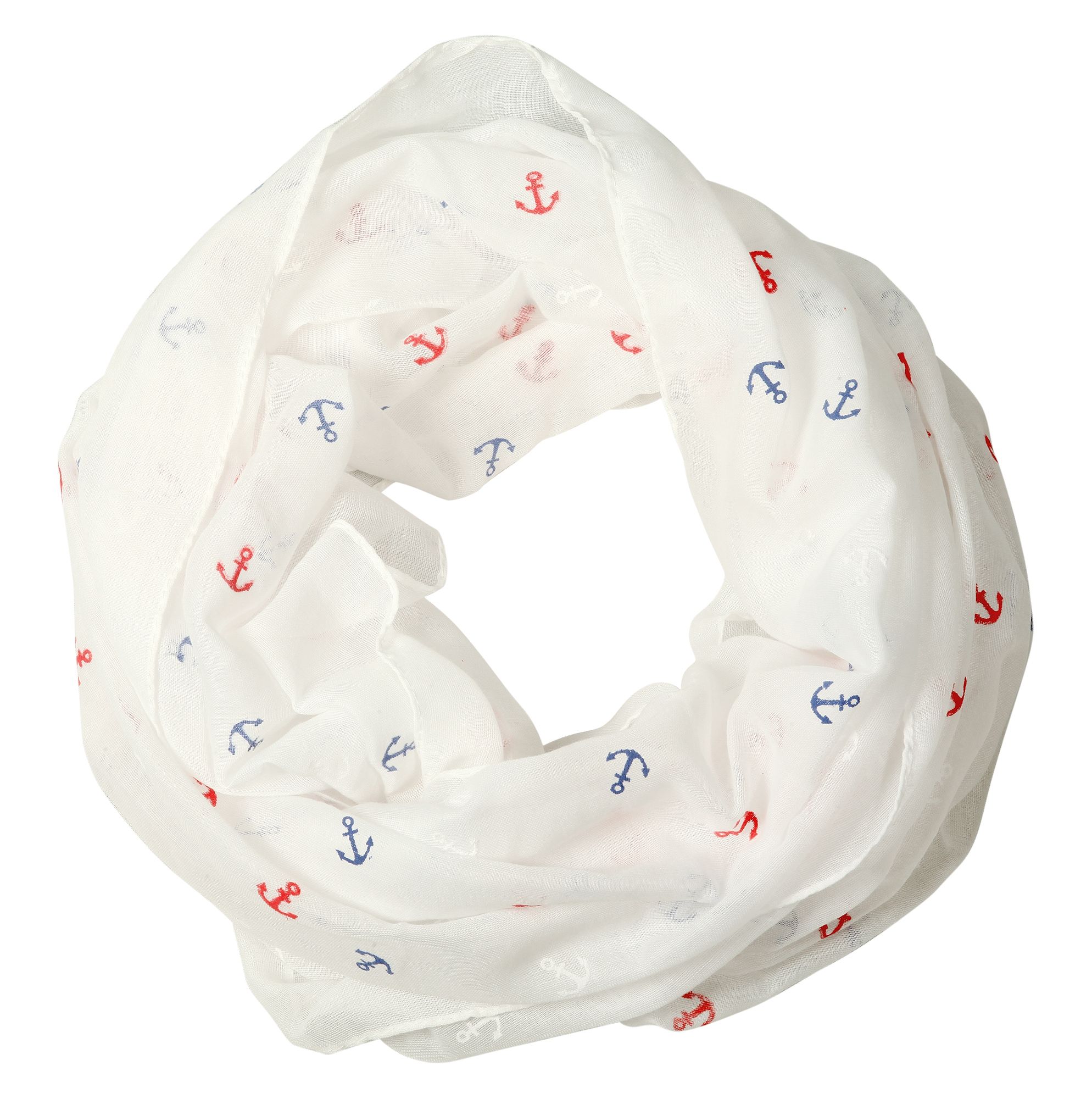Schalpaket farblich sortiert, Loops, 90 x 70 cm, 100% Polyester, VE 12, maritim