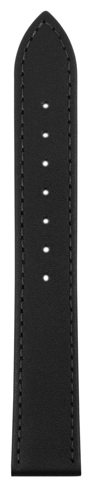 Echtleder-Uhrenarmbänder, schwarz, VE 10, 24 mm