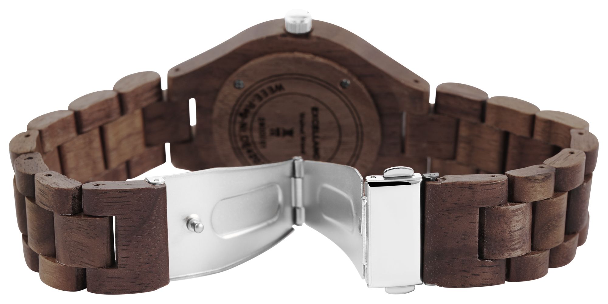 Excellanc Herrenarmbanduhr aus Holz