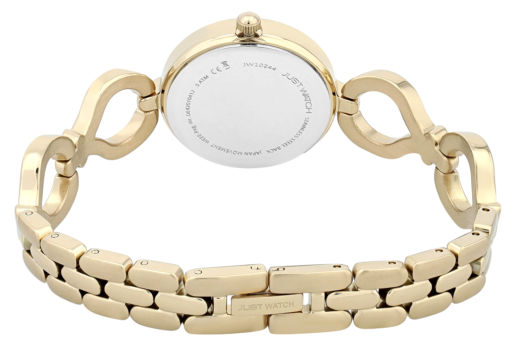 Just Watch Damenuhr "Hyla" mit Edelstahlband Ø 30 mm, goldfarben