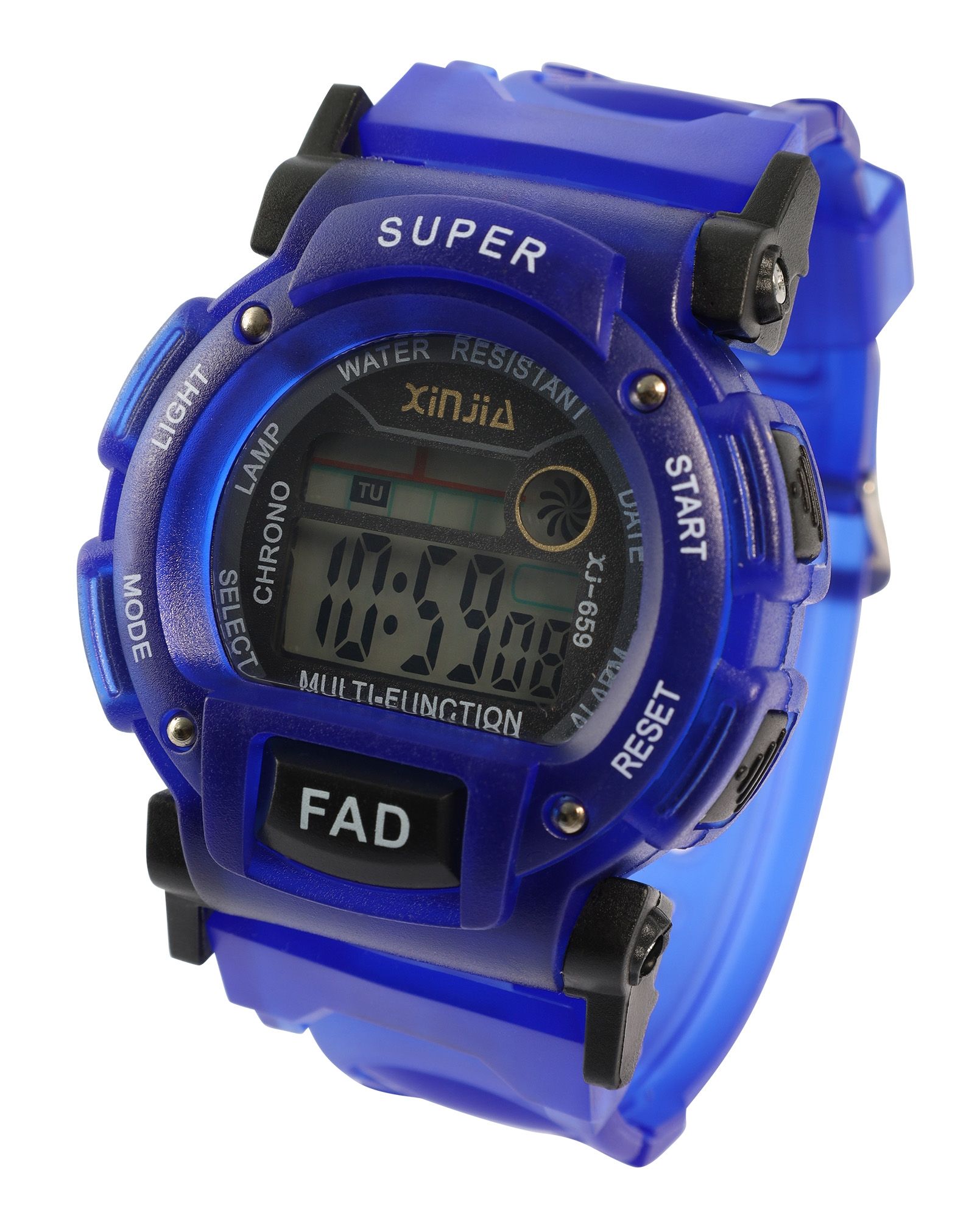 Xinjia Herrenuhr mit TPU-Band, blau