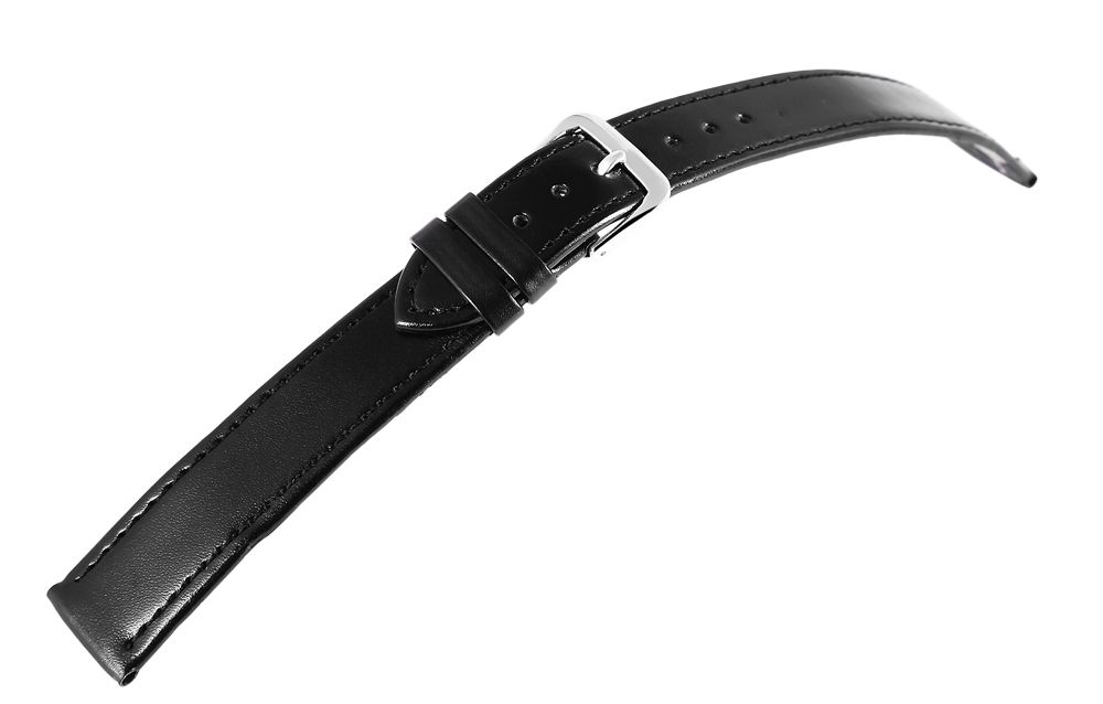 XL Echtleder-Uhrenarmband-Set, VE 6, schwarz, 10 mm