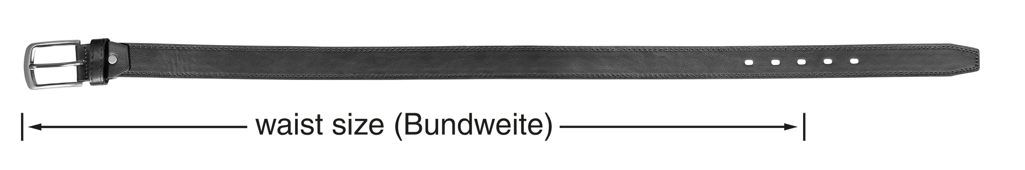 Gürtel aus Lederimitat, VE12