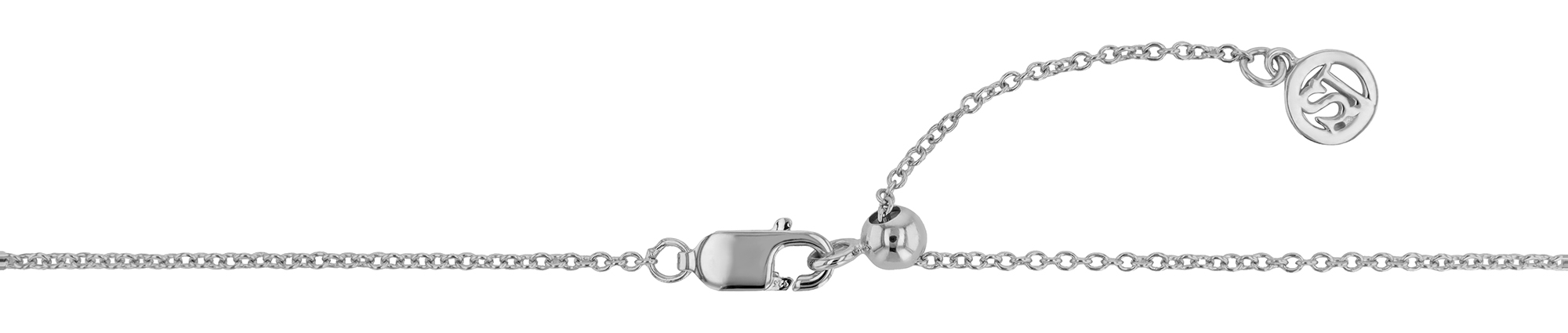 Sif Jakobs Jewellery 925/- Echt Silber Kette mit Perle "Padua Cinque", rhodiniert, 45 cm (kürzbar)