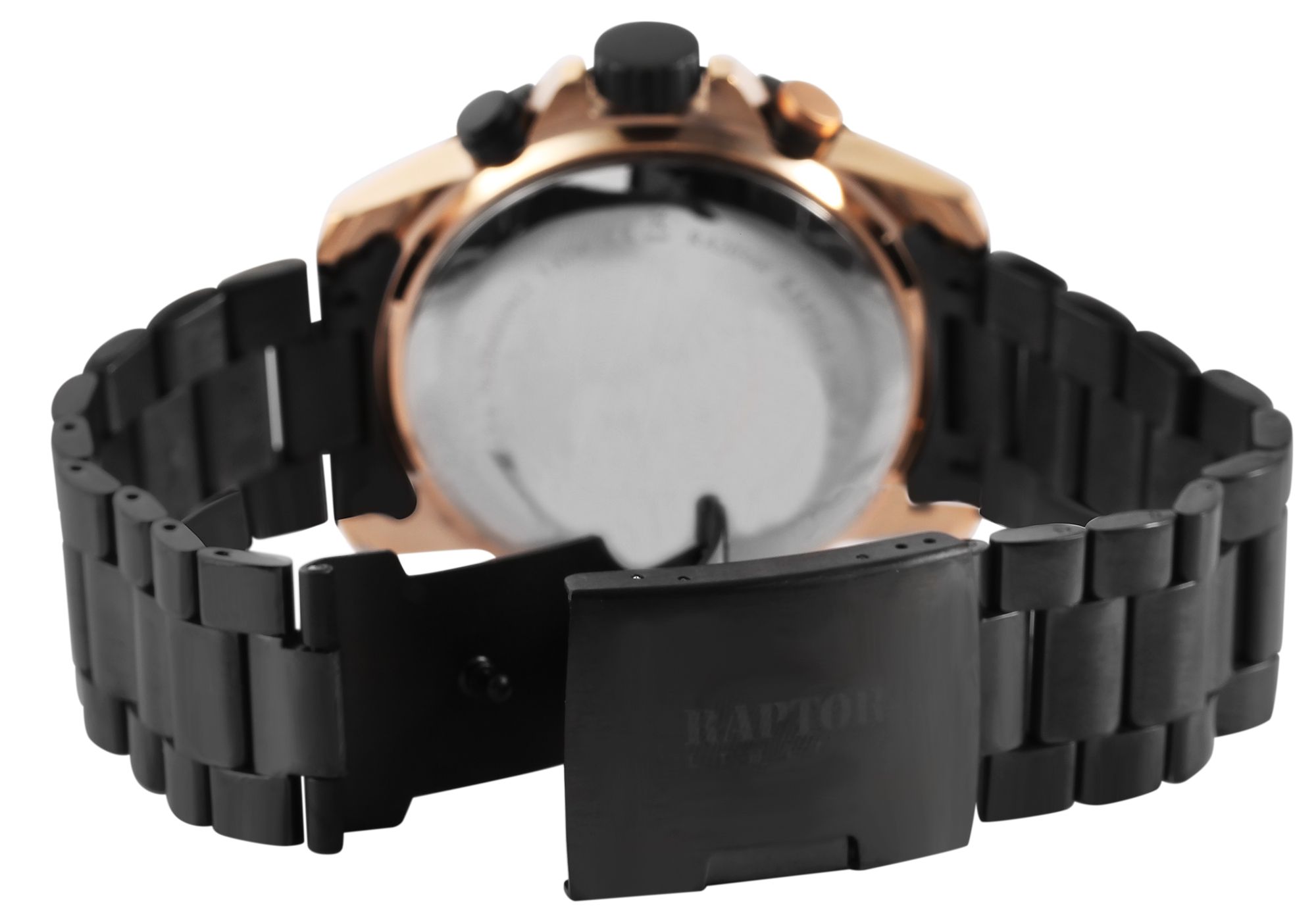 Raptor Limited Chronograph "Kifah", Edelstahlarmband