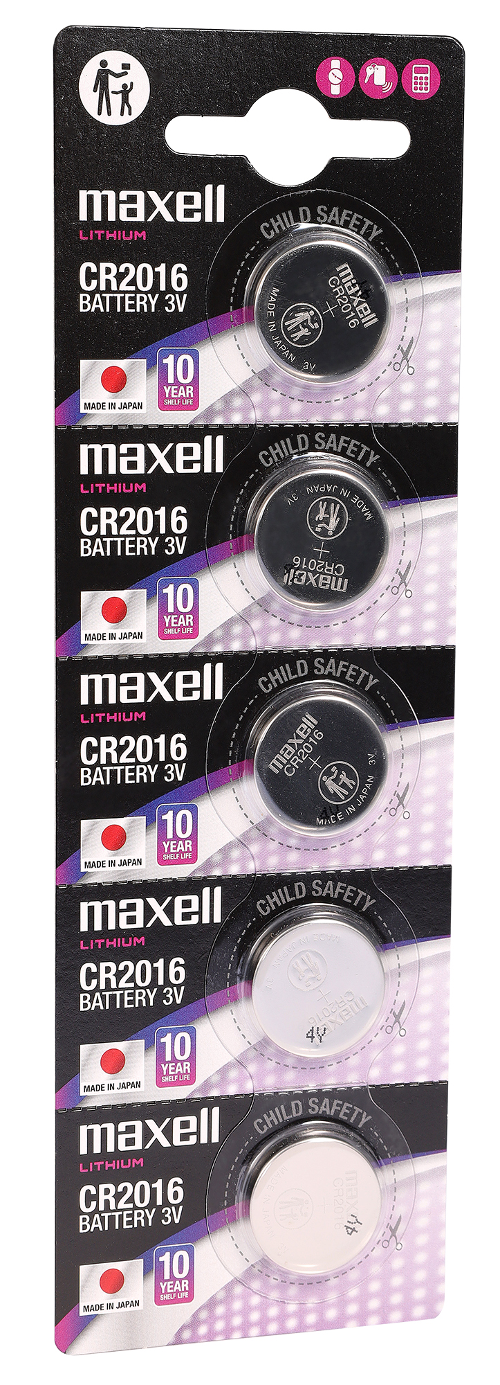 Maxell Batterien , 5er Blister