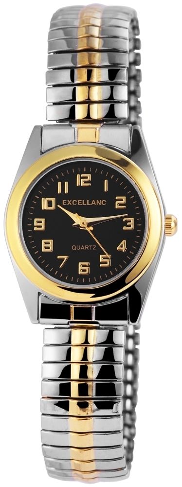 Excellanc Damenuhr mit Edelstahlzugband