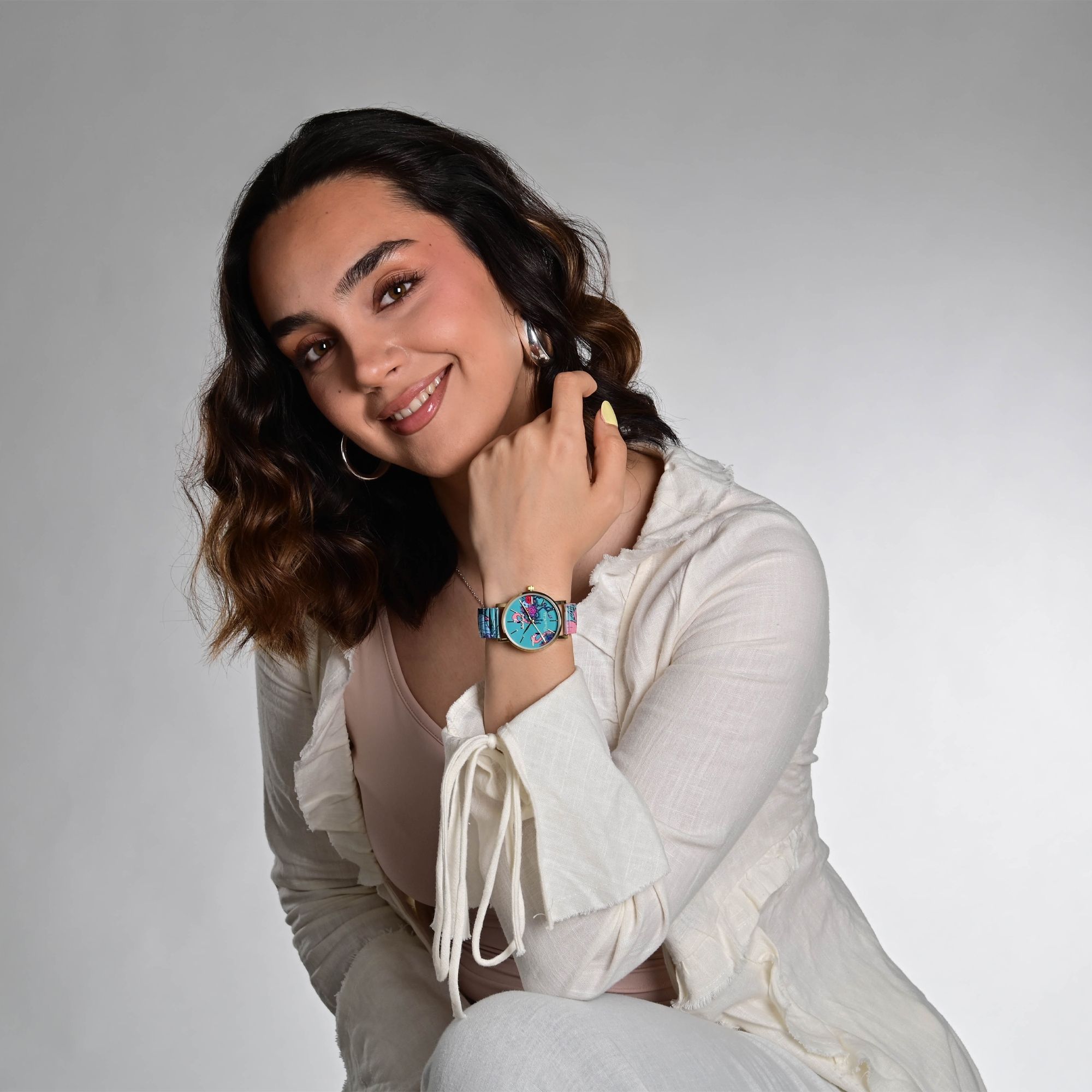 Raptor Damenarmbanduhr "Frida Kahlo Edition" mit Zugband