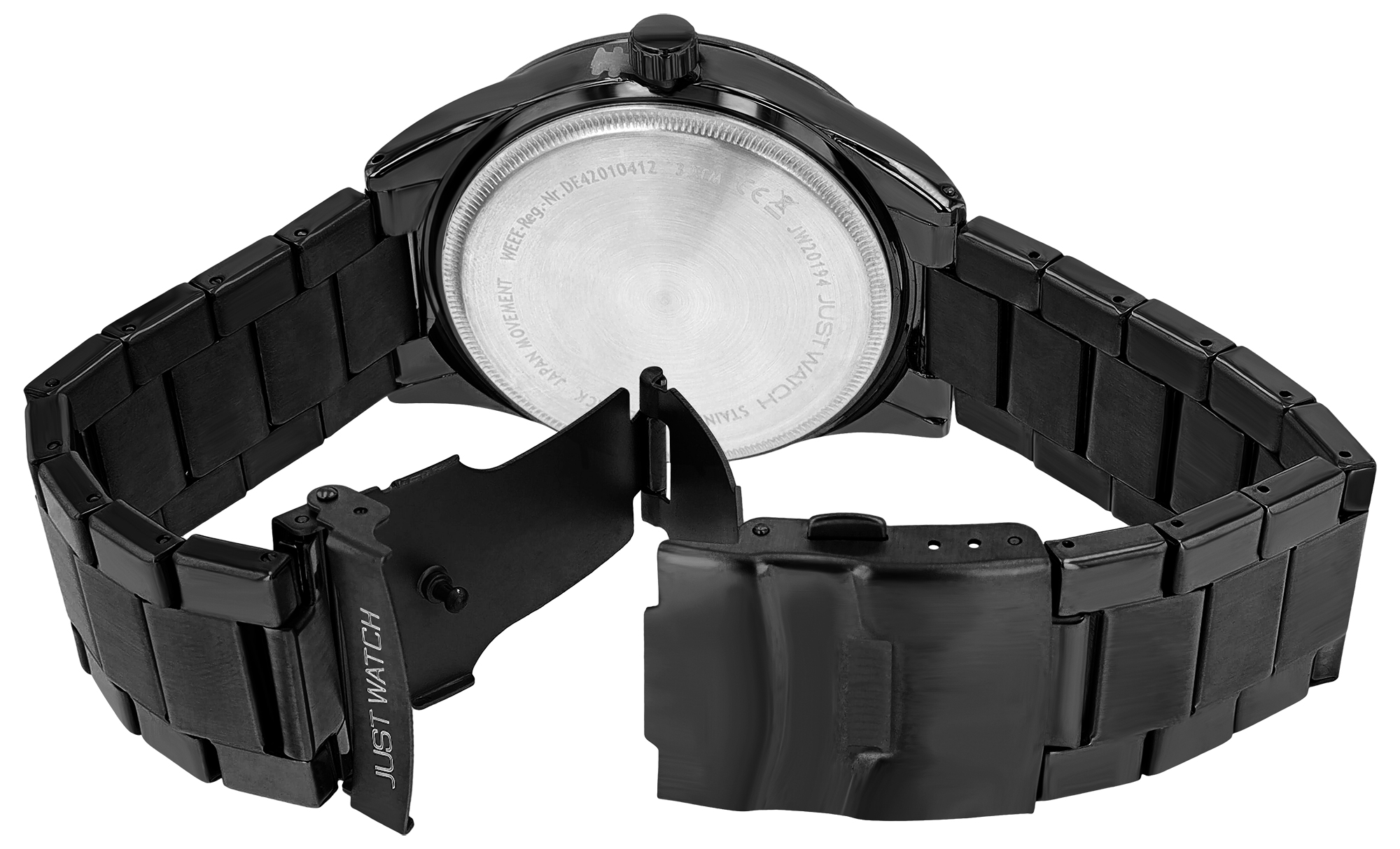 JUST WATCH Herrenuhr mit Edelstahlarmband