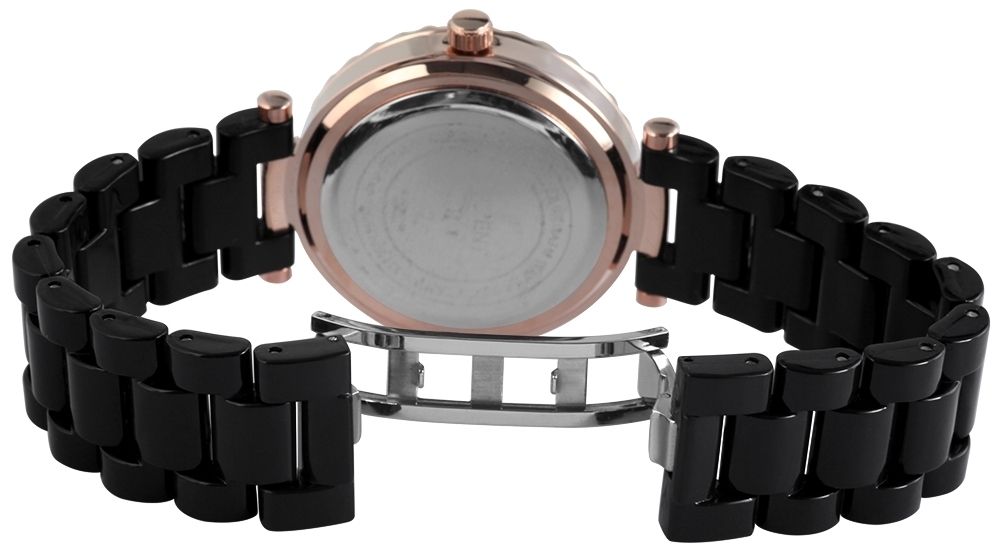 Akzent Damenuhr mit Kunststoffarmband