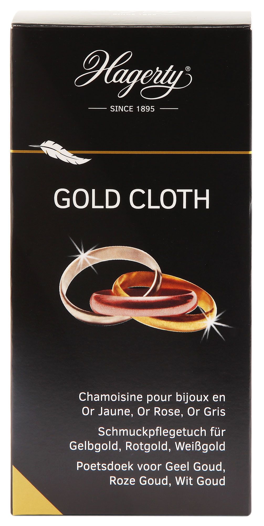 Hagerty Gold Cloth, Schmuckpflegetuch, 30 x 36  cm