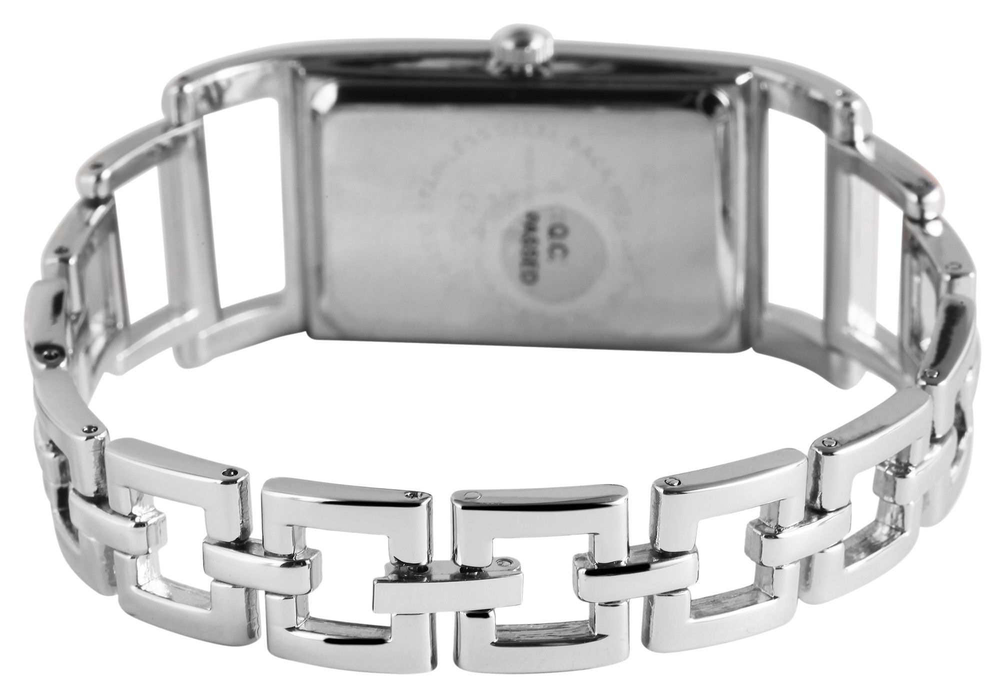 Akzent Damenuhr mit Metallarmband