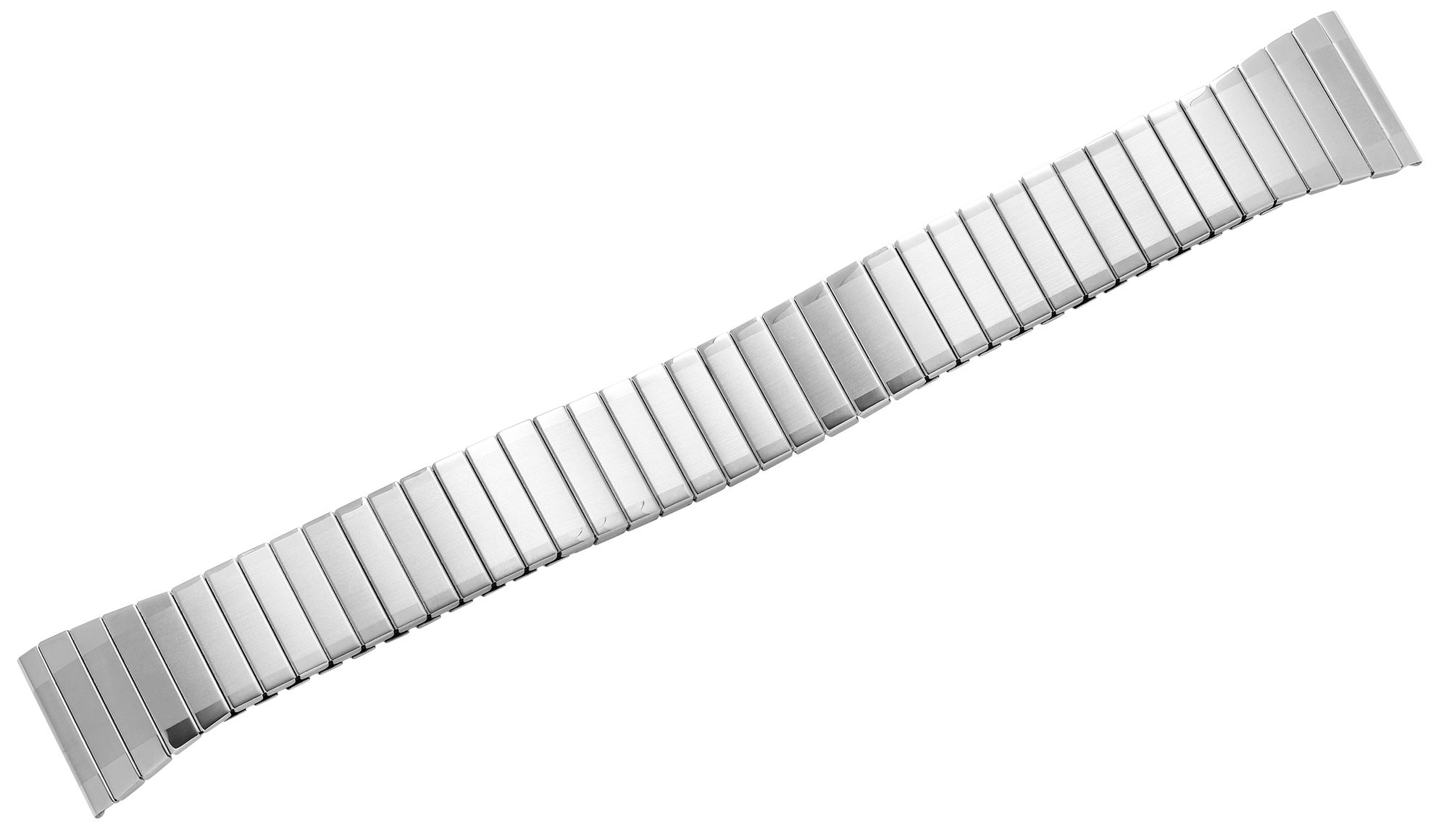 Edelstahl Zugarmband, silberfarben, 16 mm