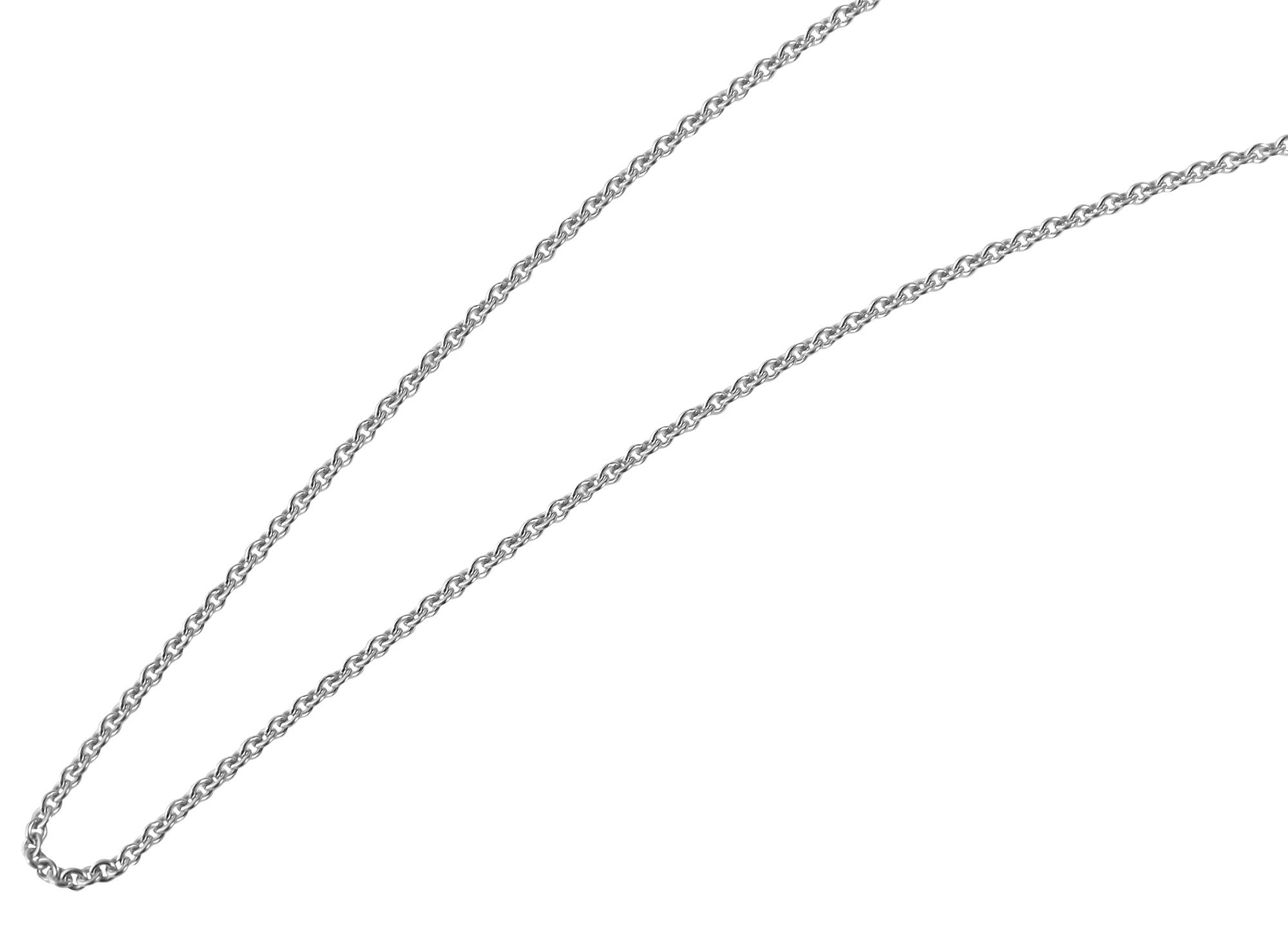 "Ann" 925/- Echt Silber, Ankerkette, rhodiniert, 45 cm/ 1,5mm