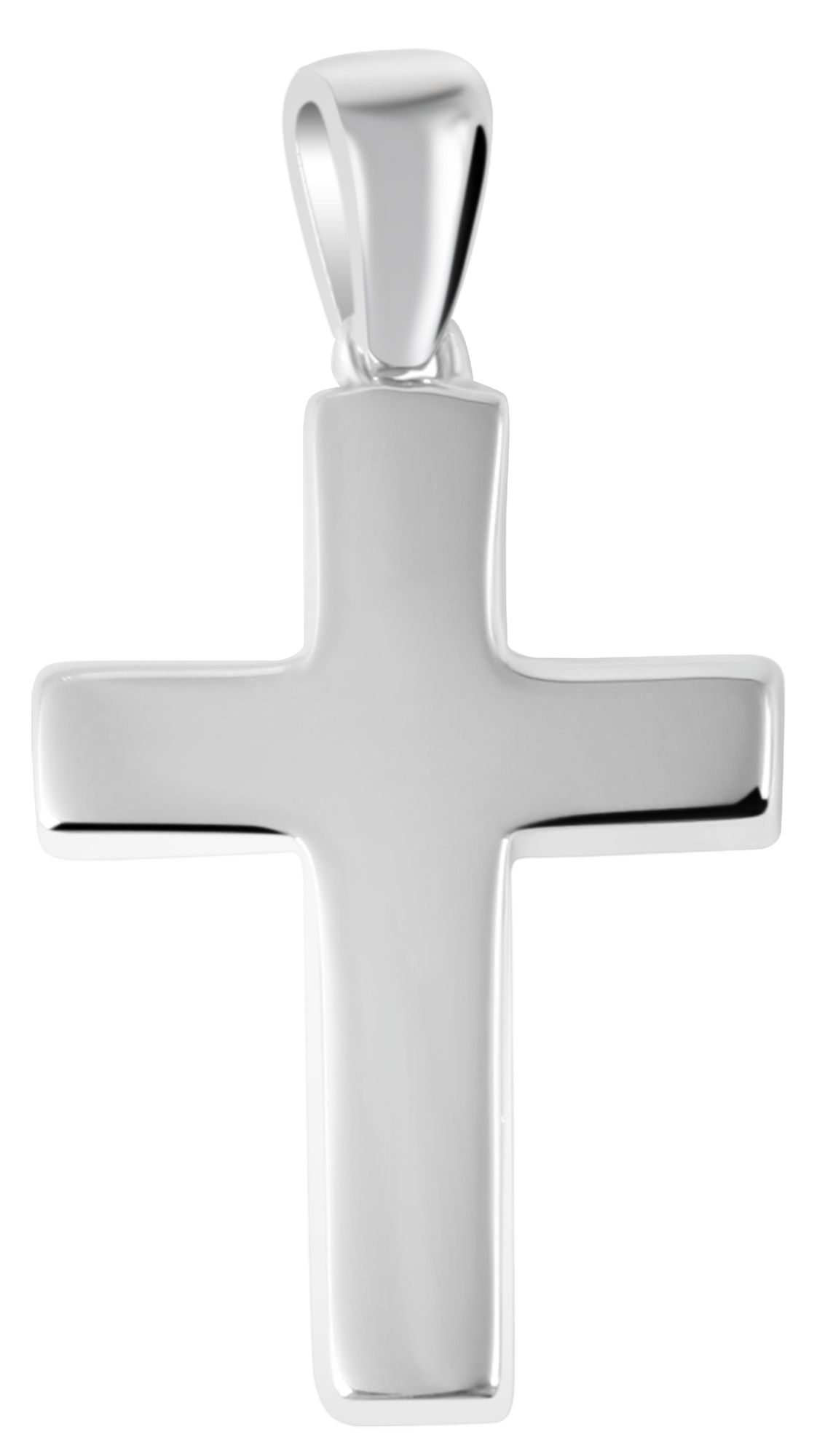 "Hallie" 925/- Echt Silber, Anhänger Kreuz, silberfarben rhodiniert