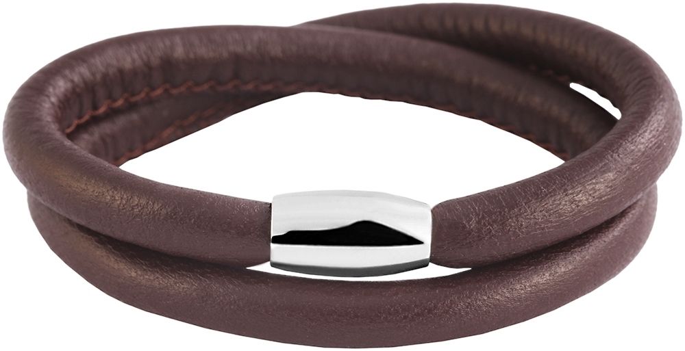Cham Cham Echt-Leder Rundarmband, Länge 36 cm, Ø 6,7 mm