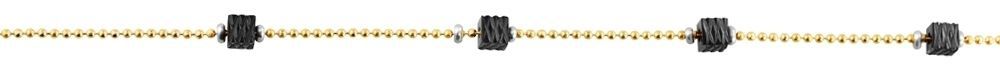 Just Schmuckarmband aus Edelstahl mit IP Gold-Beschichtung l UVP 18,90 €