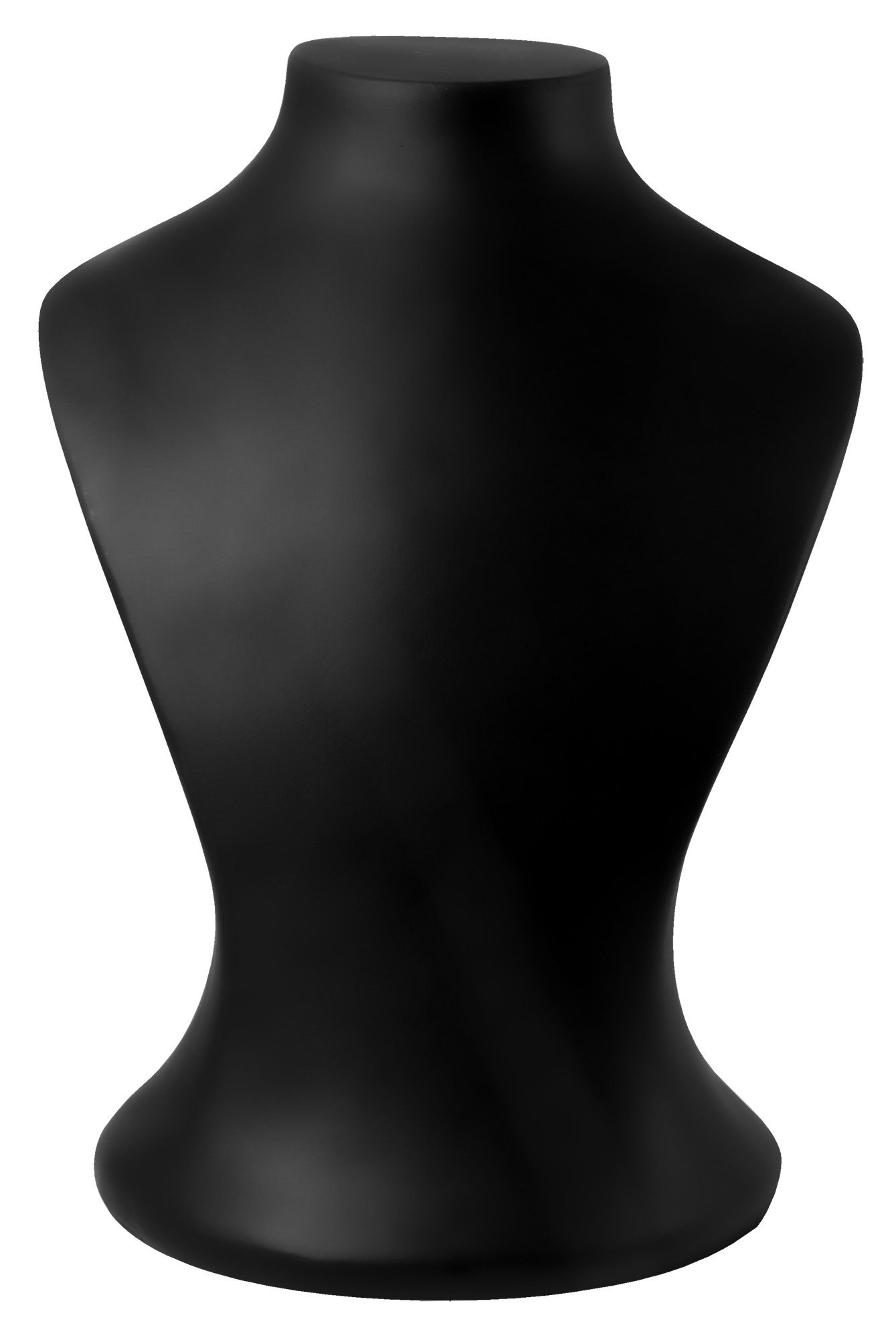 Büste, Kunststoff, schwarz, 25 cm x 20 cm x 14 cm