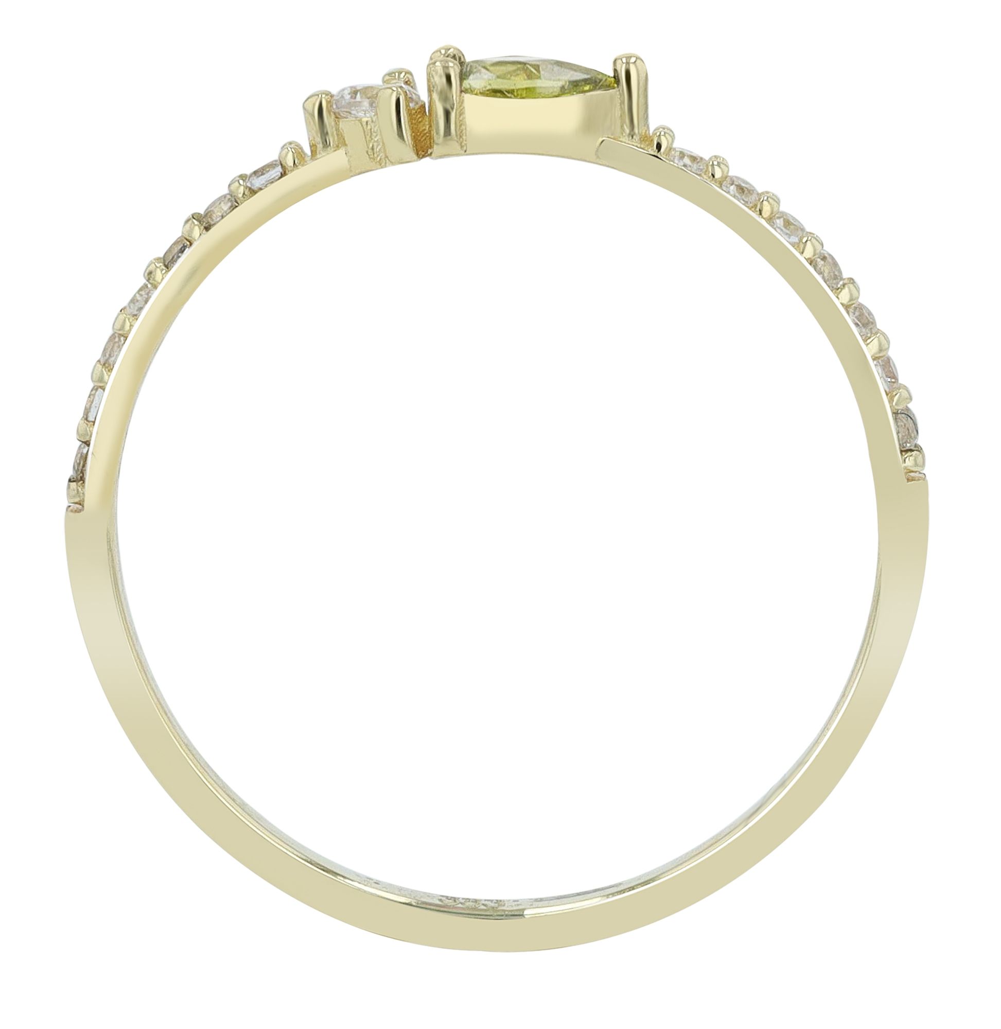 333/- Gold Ring "Brianna" mit Zirkonia, 8 Karat, Gr. 52