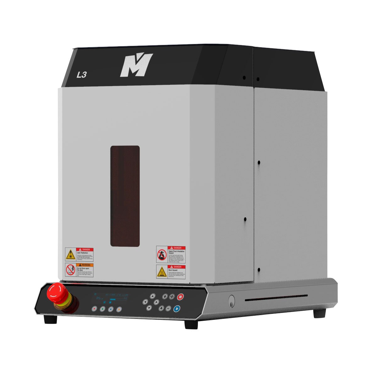 Lasermarkierer und -schneider MAGIC L3 30 W, Wellenlänge 1064 mm, max. Gravierfläche 350 x 170 x 100 mm