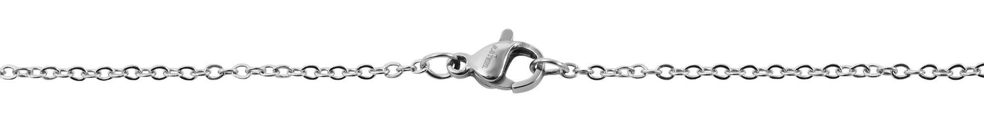"Inna" Schmuckset (Kette 45 cm & Ohrringen), Edelstahl, Lebensbaum, silberfarben