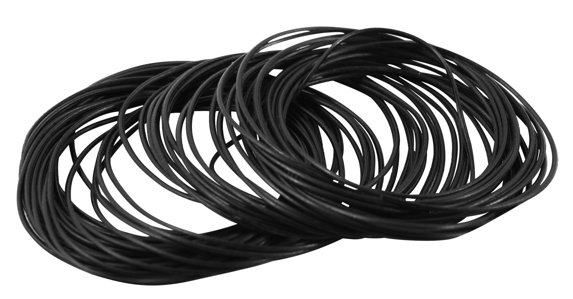 Dichtungsringe für Gehäuseböden im Set, 12-30 mm, je 50 Stück, Stärke  0,6 mm