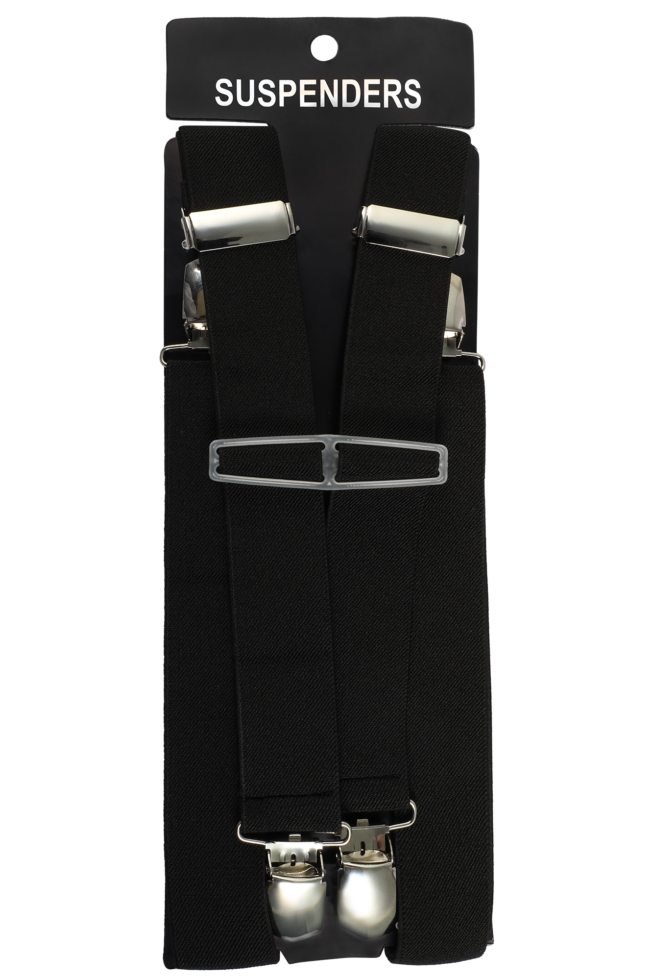 Hosenträger, 120 cm, elastisch, schwarz