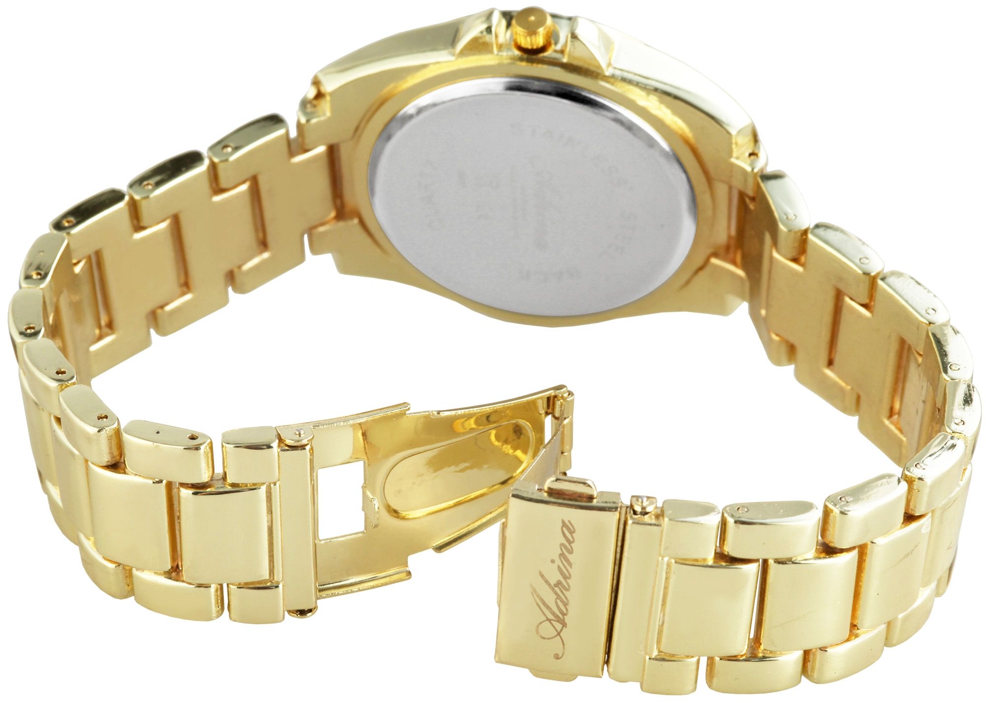 Adrina Damenuhr mit Metallarmband