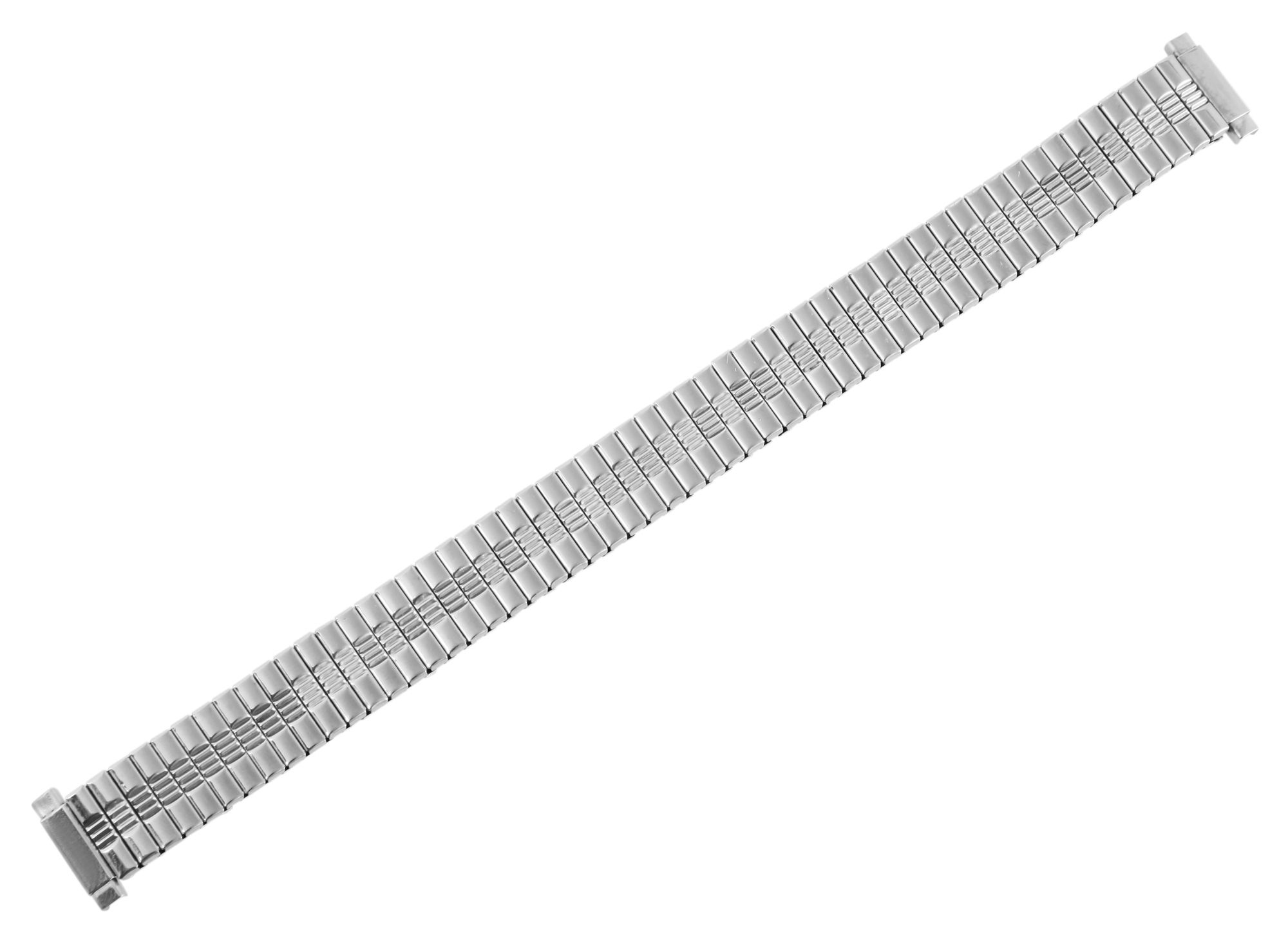 Edelstahl-Zugarmband, silberfarben, 16 mm - 24 mm
