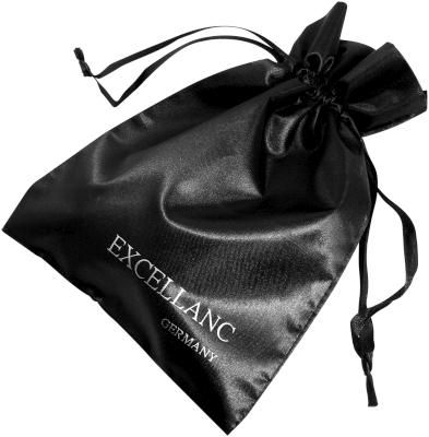 Excellanc Geschenkbeutel, Polyester, schwarz, VE 50, 20 cm x 15 cm