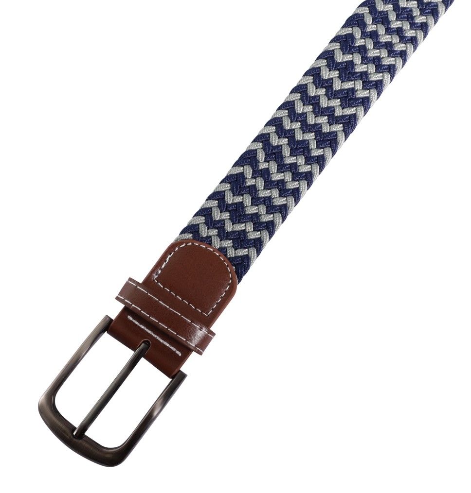 Flechtgürtel aus Textil mit Muster in Gr 110 cm (M)