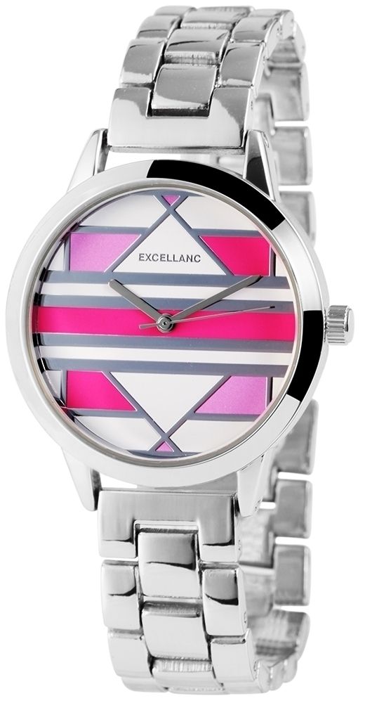 Excellanc Damenuhr mit Metallarmband