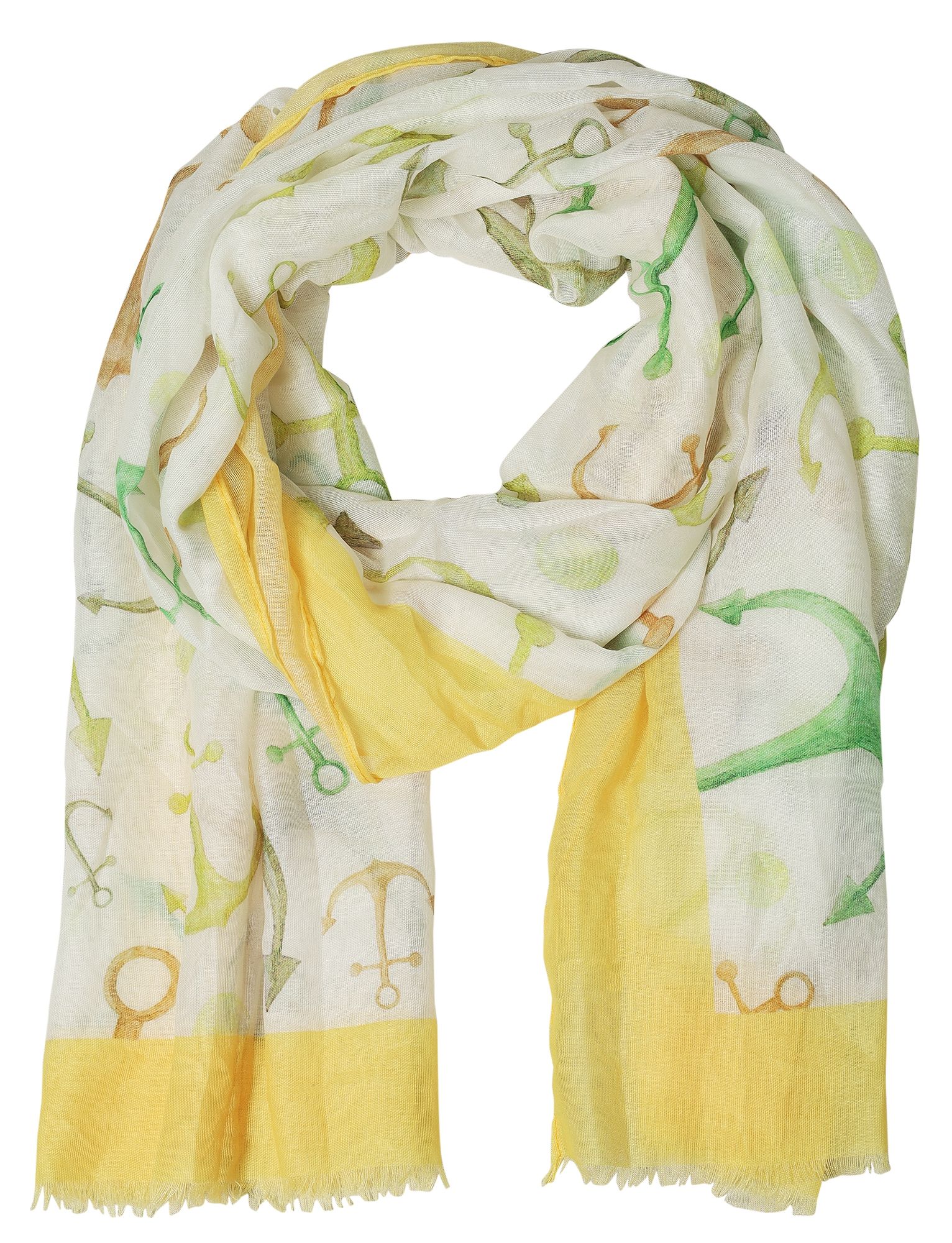 Schalpaket farblich sortiert, 170 x 70 cm, 100% Polyester, VE 12, maritim