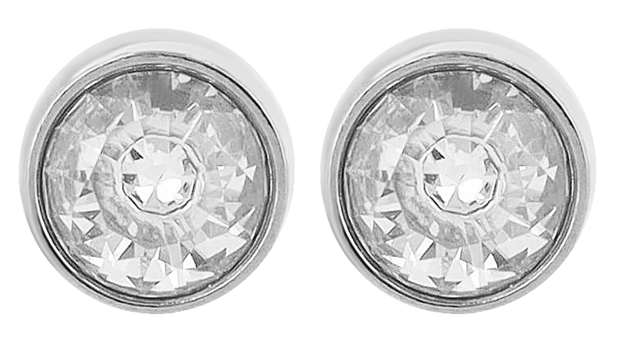 "Kali", Edelstahl Ohrstecker/-piercing, Zirkonia