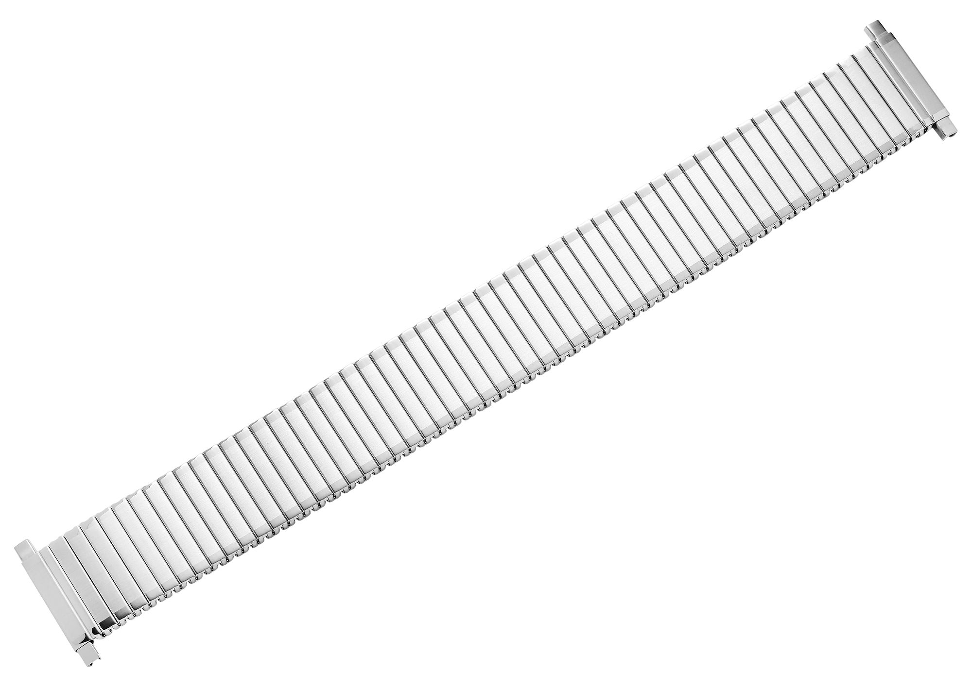 Edelstahl Zugarmband, silberfarben, 10 mm