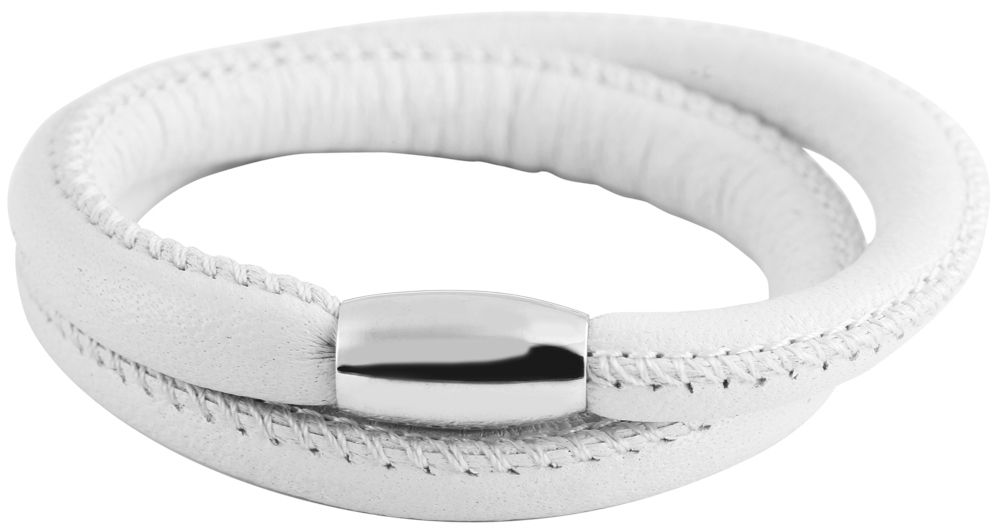 Cham Cham Echt-Leder Rundarmband, Länge 36 cm, Ø 6,7 mm