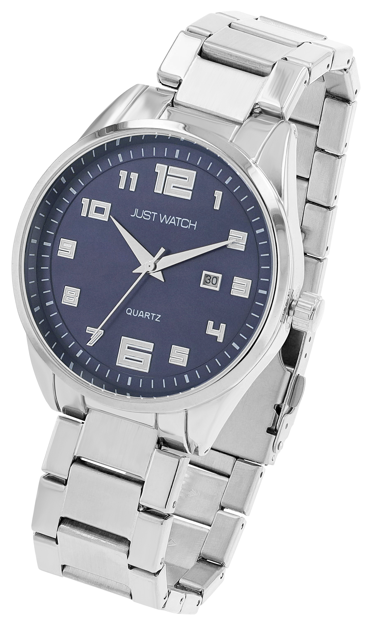 JUST WATCH Herrenuhr mit Edelstahlarmband