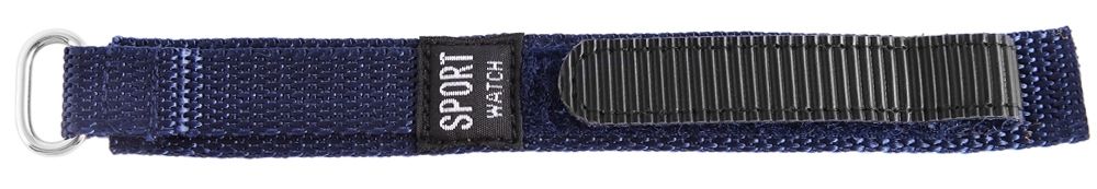 Klett-Uhrenarmbänder, dunkelblau, VE 12, 14 mm