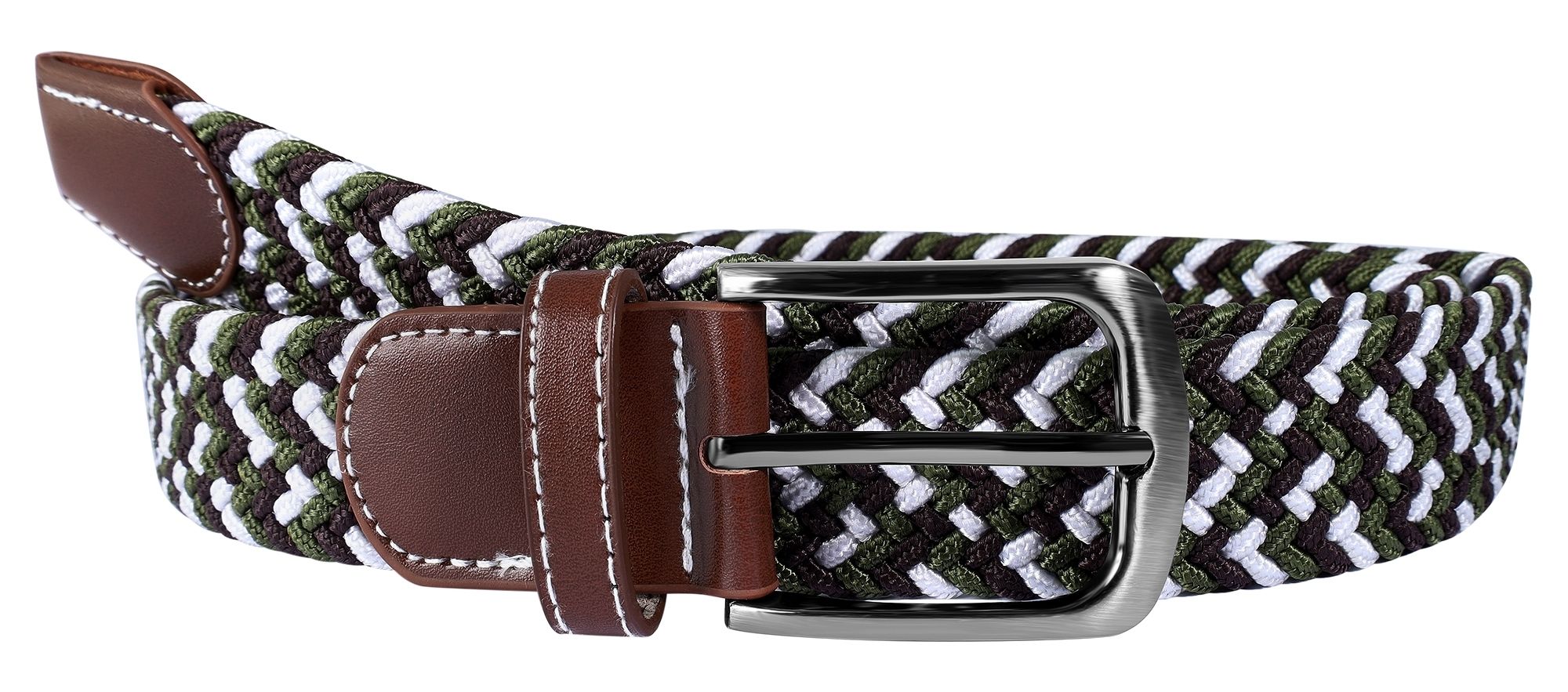 Flechtürtel aus Textil, Gr 110cm (M)