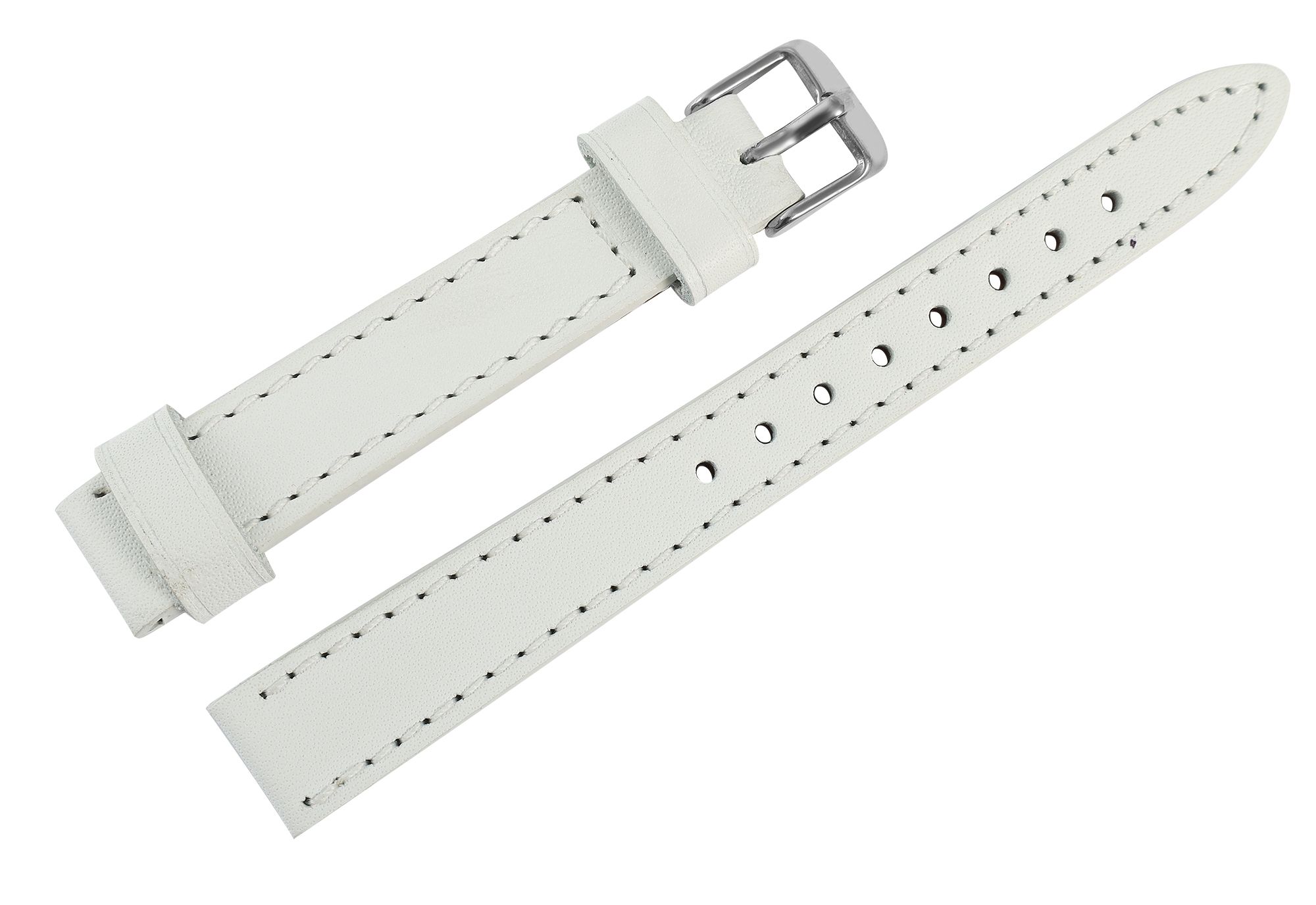 Echt Lederarmband, super soft, weiß