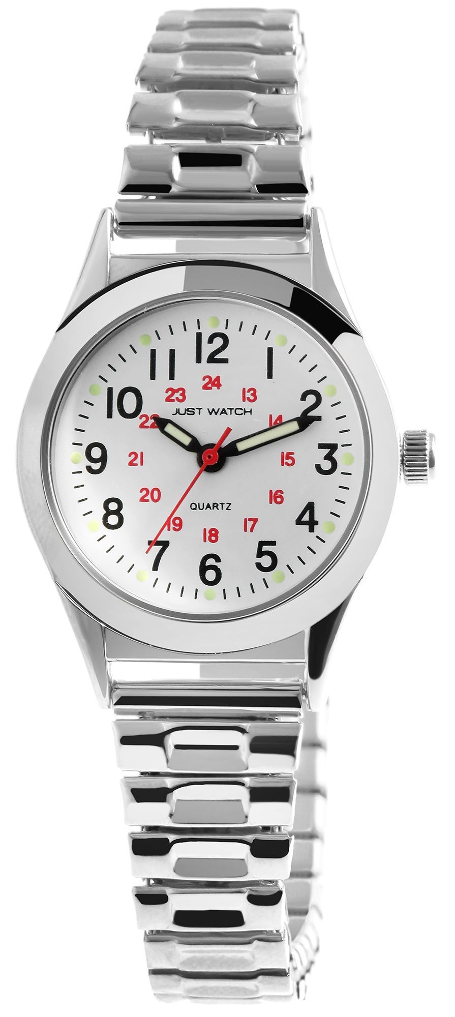 Just Watch Damenuhr "May" mit Edelstahlzugband, Ø 27,5 mm