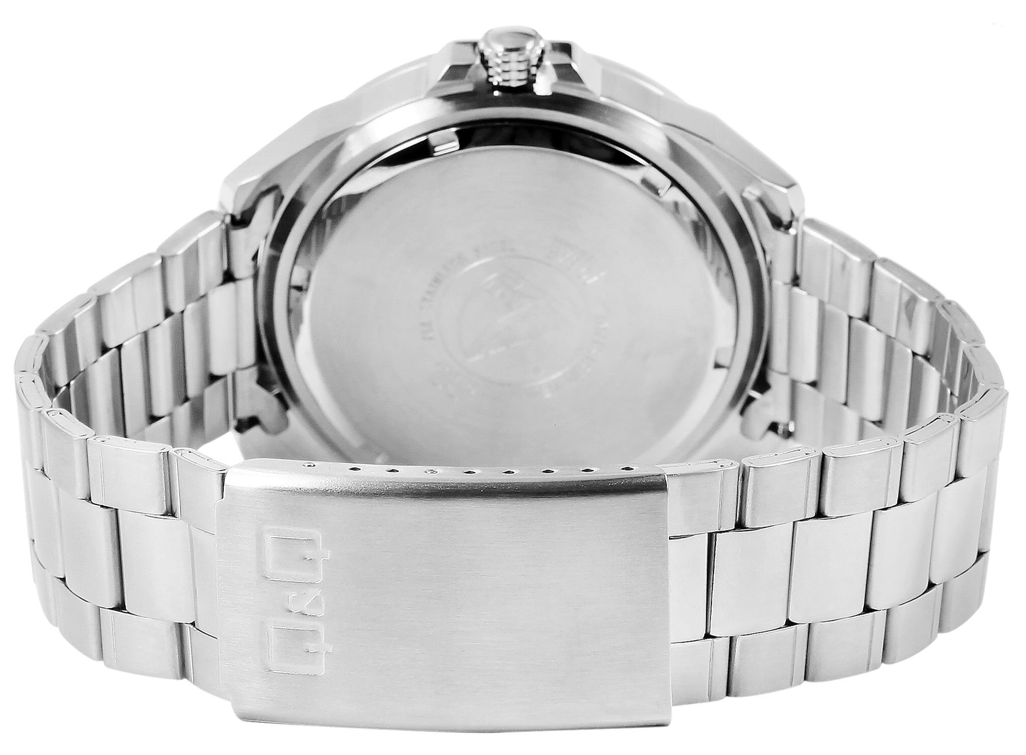 Q&Q Superior Herrenuhr aus Edelstahl