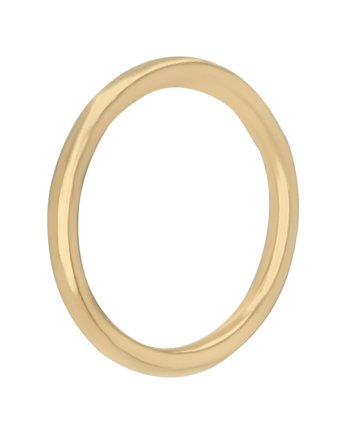 "Isabi" Nasenpiercing aus Edelstahl, goldfarbig, Stärke 1,2 mm / Ø 10 mm