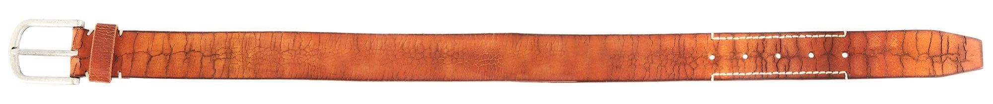 Leonardo Verrelli Echtledergürtel, braun, Bundweite 100 cm