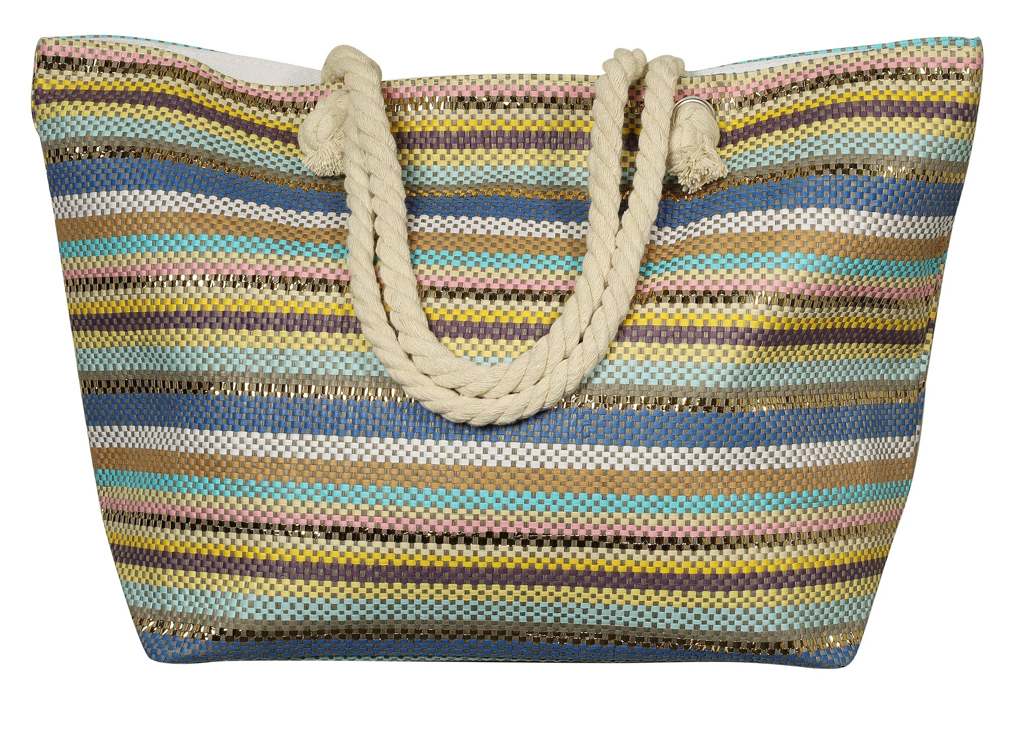 Damentasche/Strandtasche aus Stroh