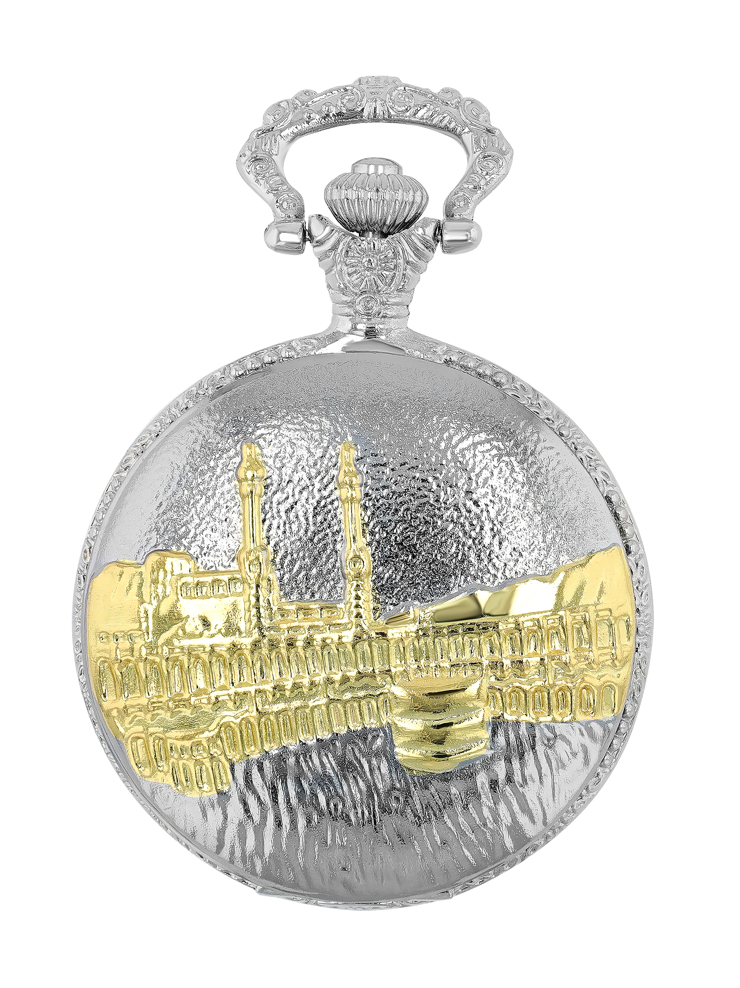Excellanc Taschenuhr, Motiv Mekka, bicolor