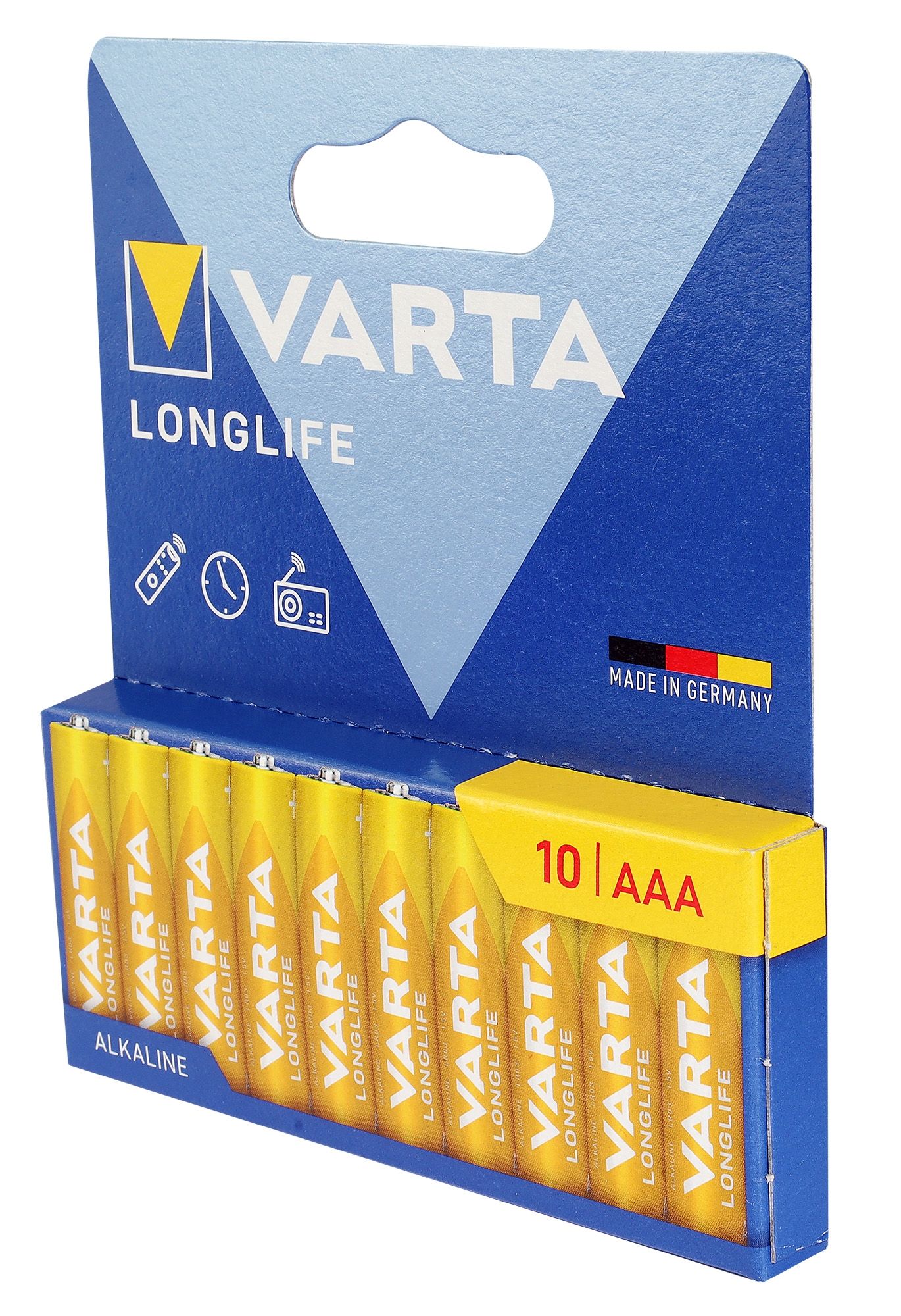 VARTA Longlife AAA, 10er Pack