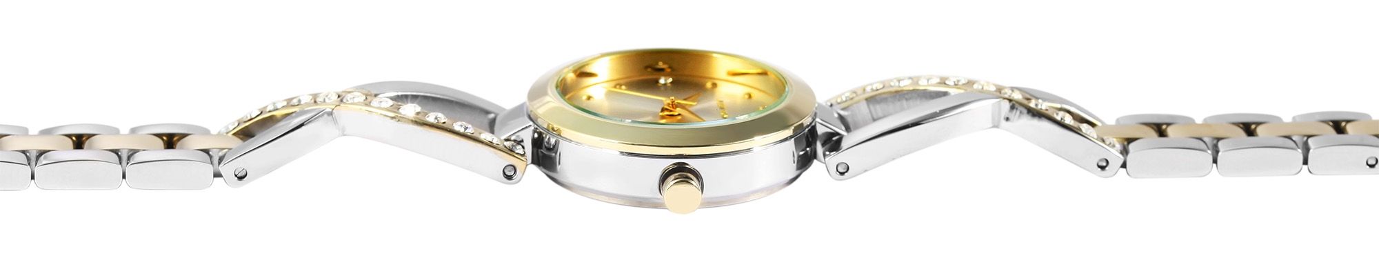 Just Watch Damenuhr "Relana" mit Edelstahlarmband, Ø 27 mm, bicolor (silber-/ goldfarben)